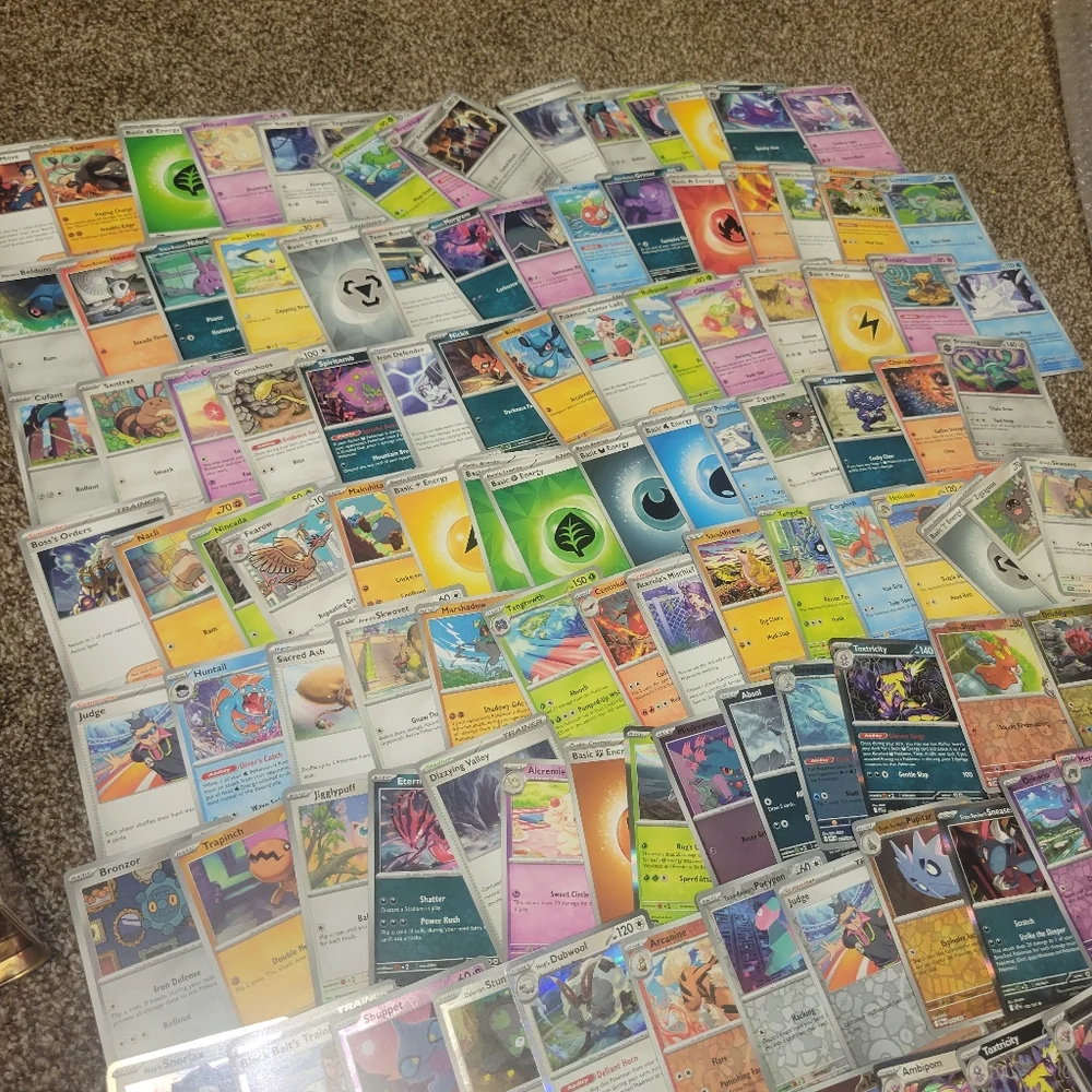 Pokemon Trading 163 card bulk With Tin Set # 86